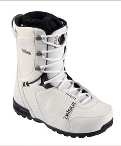 CELSIUS CLS 8 LACE SNOWBOARD BOOT IN WHITE