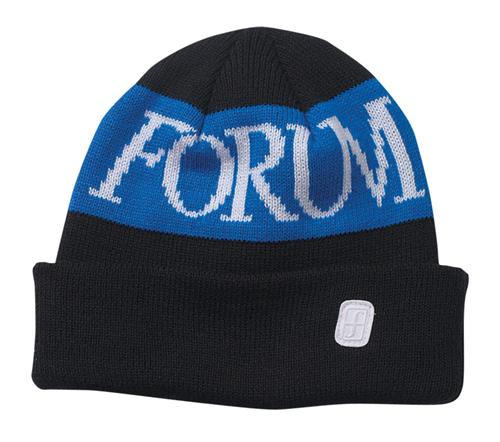 FORUM DESTROYER WORDMARK BEANIE IN BLACK