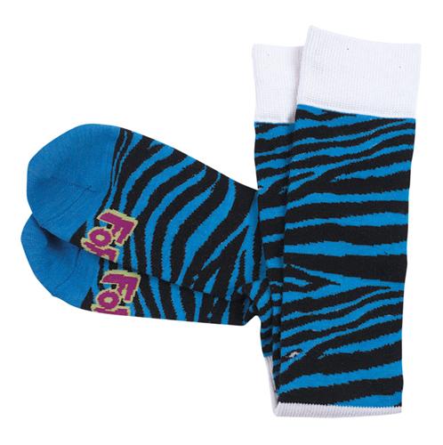 FORUM SAFARI SOCKS IN BLUE AND BLACK