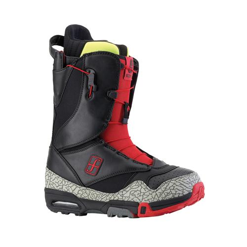 FORUM KICKER SLR SNOWBOARD BOOT IN BLACK ELEPHANT PRINT