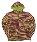 FORUM SAFARI CUSTOM SWEATSHIRT IN PURPLE AND TEAM GREEN
