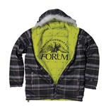 FORUM JEKLY N' HIDE REVERSIBLE JACKET IN PLAID OF DEATH