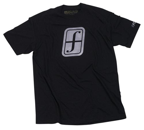 FORUM ICON PERFORMANCE T-SHIRT IN BLACK