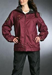 OAKLEY WOMEN'S LIGHTER FARE JACKET IN WINE
