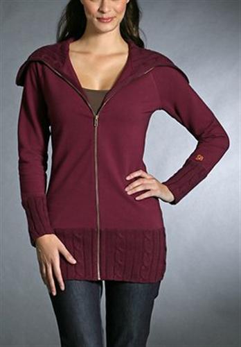 OAKLEY WOMEN'S COZY SWEATER IN WINE