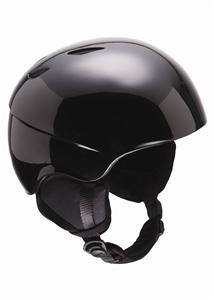 RED HI-FI SNOW HELMET IN BLACK