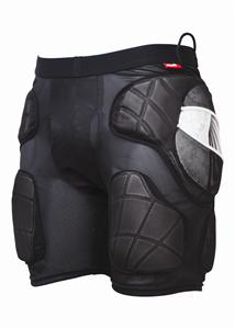 RED TOTAL IMPACT SHORTS IN BLACK
