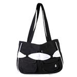VOLCOM WOMEN'S TRAPEZE SHOULDER BAG IN BLACK