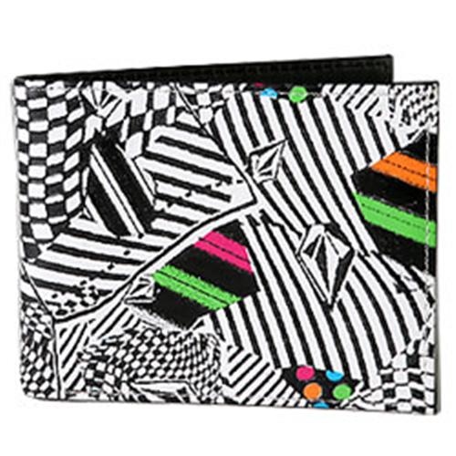 VOLCOM ZOP OPERA BI-FOLD WALLET IN WHITE