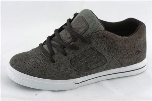 EMERICA KIDS REYNOLDS 3 SHOES IN BLACK, GREY AND GREY
