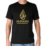 VOLCOM MOSTONSO SHORT SLEEVE SLIM T-SHIRT IN SEAL BROWN
