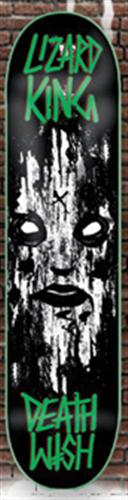 DEATHWISH LIZARD KING GREEN PASSION SKATEBOARD DECK