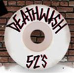DEATHWISH DEATHSPRAY WHEELS 52MM THIN CUT WHITE