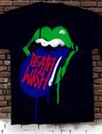 DEATHWISH DEATH TOUNGE T-SHIRT IN BLACK