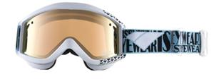 IS DESIGN WILLIE YLI-LOUMA TEAM SERIES STAPLE GOGGLES WHITE/BRONZE MIRROR LENS