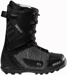 32 (THIRTY TWO) LASHED BOOT IN BLACK AND SILVER