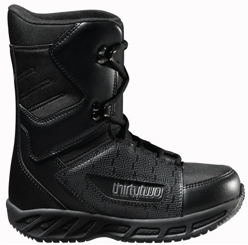 32 (THIRTY TWO) KIDS LASHED BOOT IN BLACK AND CHARCOAL