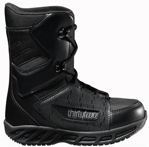 32 (THIRTY TWO) KIDS LASHED BOOT IN BLACK AND CHARCOAL