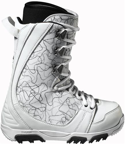 32 (THIRTY TWO) WOMEN'S PRION BOOT IN WHITE AND BLACK