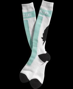 32 (THIRTY TWO) FEATHER HIGH SNOWBOARD SOCK IN MINT
