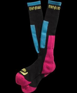 32 (THIRTY TWO) BLAZER SNOWBOARD SOCK IN CYAN
