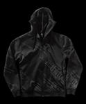 32 (THIRTY TWO) STRATOS FLEECE ZIP SWEATSHIRT IN BLACK
