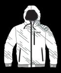 32 (THIRTY TWO) STRATOS FLEECE ZIP SWEATSHIRT IN WHITE