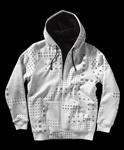 32 (THIRTY TWO) SUMMIT ZIP SWEATSHIRT IN WHITE