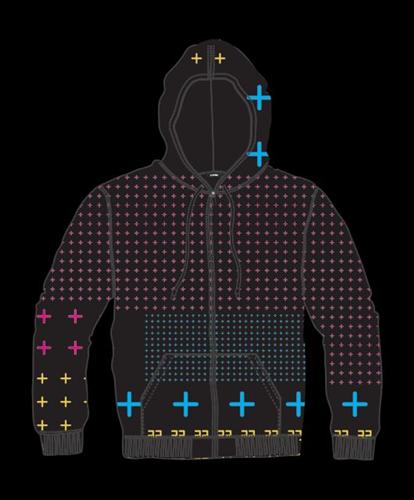 32 (THIRTY TWO) SUMMIT ZIP SWEATSHIRT IN BLACK
