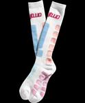 32 (THIRTY TWO) WOMEN'S FURNACE SNOWBOARD SOCKS IN WHITE