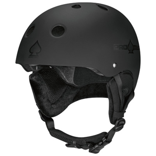 PROTEC CLASSIC SNOW HELMET IN MATTE BLACK