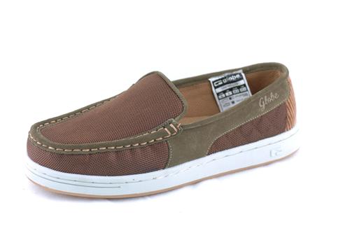 GLOBE CASTRO LITE SLIP ON SHOE IN EARTH AND MILITARY