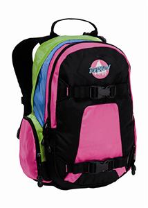 BURTON DAY HIKER BACKPACK 12L IN ELECTROCLASH PRINT