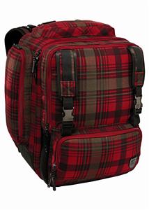 BURTON APERATURE CAMERA PACK IN TRUE RED FLANNEL PLAID