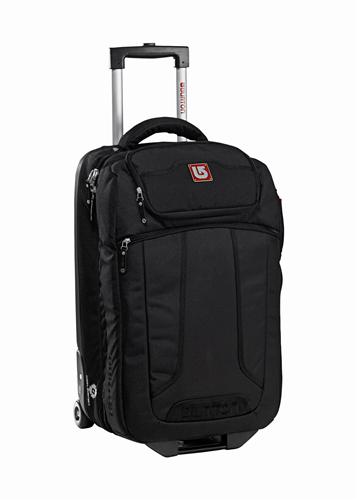 BURTON WHEELIE FLIGHT DECK BAG IN TRUE BLACK