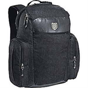 BURTON MONITOR PACK IN BLACK DENIM