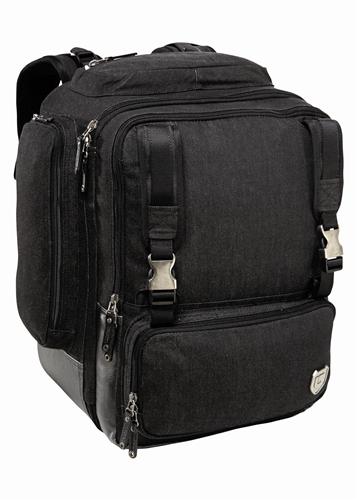 BURTON APERATURE CAMERA PACK IN BLACK DENIM