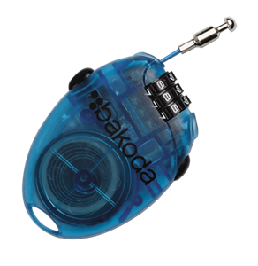 BAKODA MINI RETRACTOR LOCK IN BLACK