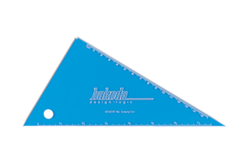 BAKODA TRIANGLE SCRAPER IN BLUE