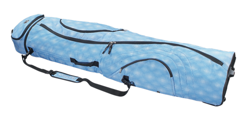 BAKODA PADDED WITH WHEELS SNOWBOARD BAG IN BLACK