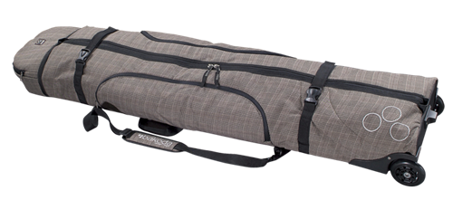 BAKODA WHEELIE DELUXE SNOWBOARD BAG IN BLACK