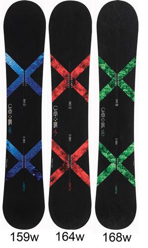 BURTON CUSTOM X WIDE SNOWBOARD