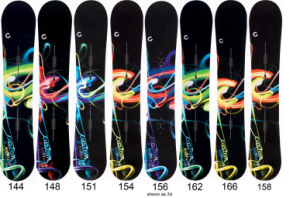 BURTON CUSTOM ICS SNOWBOARD