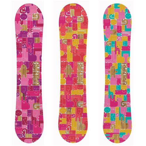 BURTON GIRL'S CHICKLET SNOWBOARD