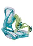 BURTON TRIAD SNOWBOARD BINDINGS IN MARINE GREEN