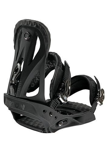 BURTON MISSION SNOWBOARD BINDINGS IN BLACKED OUT
