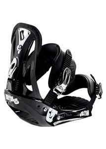 BURTON CUSTOM SNOWBOARD BINDINGS IN BLACK