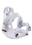 BURTON CUSTOM SNOWBOARD BINDINGS IN FROSTED WHITE