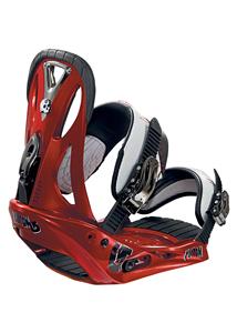 BURTON CUSTOM SNOWBOARD BINDINGS IN RED