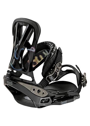 BURTON CARTEL EST SNOWBOARD BINDINGS IN BLACK